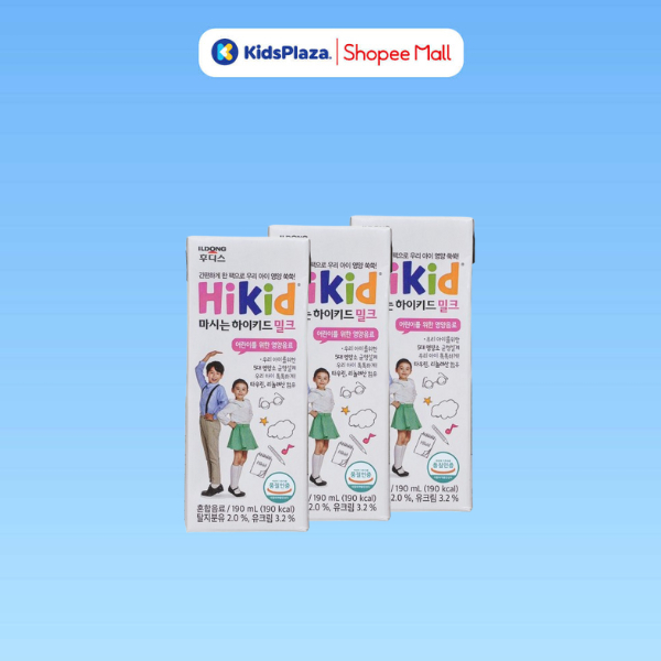 Sữa pha sẵn Hikid 190ml - Tiện lợi, dinh dưỡng