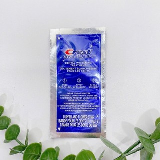 Miếng dán trắng răng Crest 3D White Professional Effects & 1 Hour Express (Lẻ 1 gói/ 2miếng)