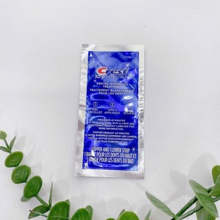Miếng dán trắng răng Crest 3D White Professional Effects & 1 Hour Express (Lẻ 1 gói/ 2miếng)