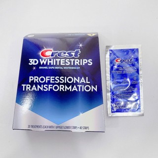 [Mã COSBAUH3 giảm 8% đơn 300K] Hộp Miếng dán trắng răng Crest 3D White Professional Effects & 1 Hour