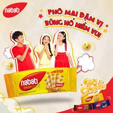 Bánh Quế Nabati 105G - Bánh Nabati Kem Phô Mai - Bánh Quy Nabati Richeese