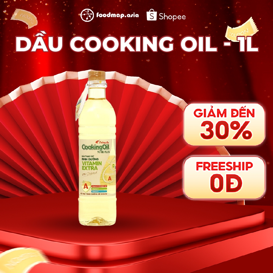 Dầu Ăn Cooking Oil Nutri Plus Tường An - FoodMap