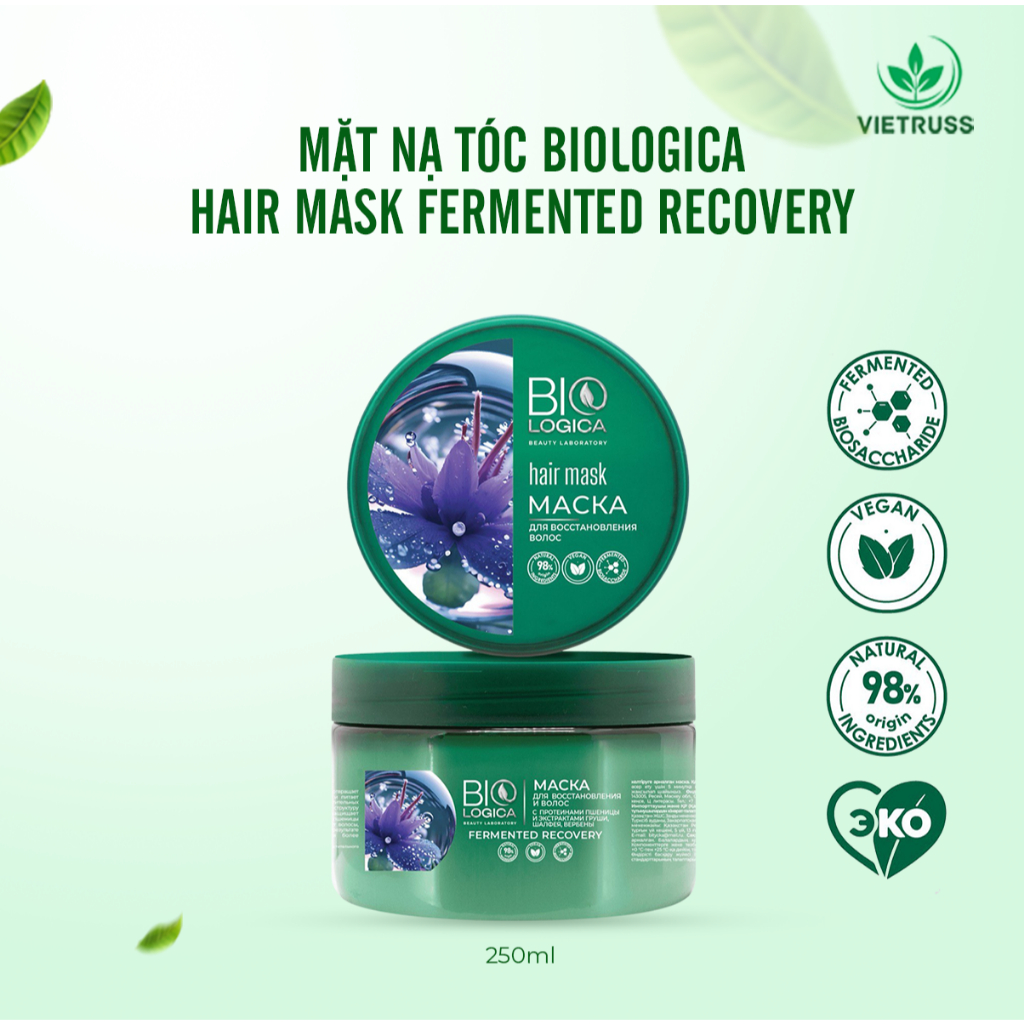 Mặt nạ tóc BIOLOGICA Hair mask FERMENTED RECOVERY