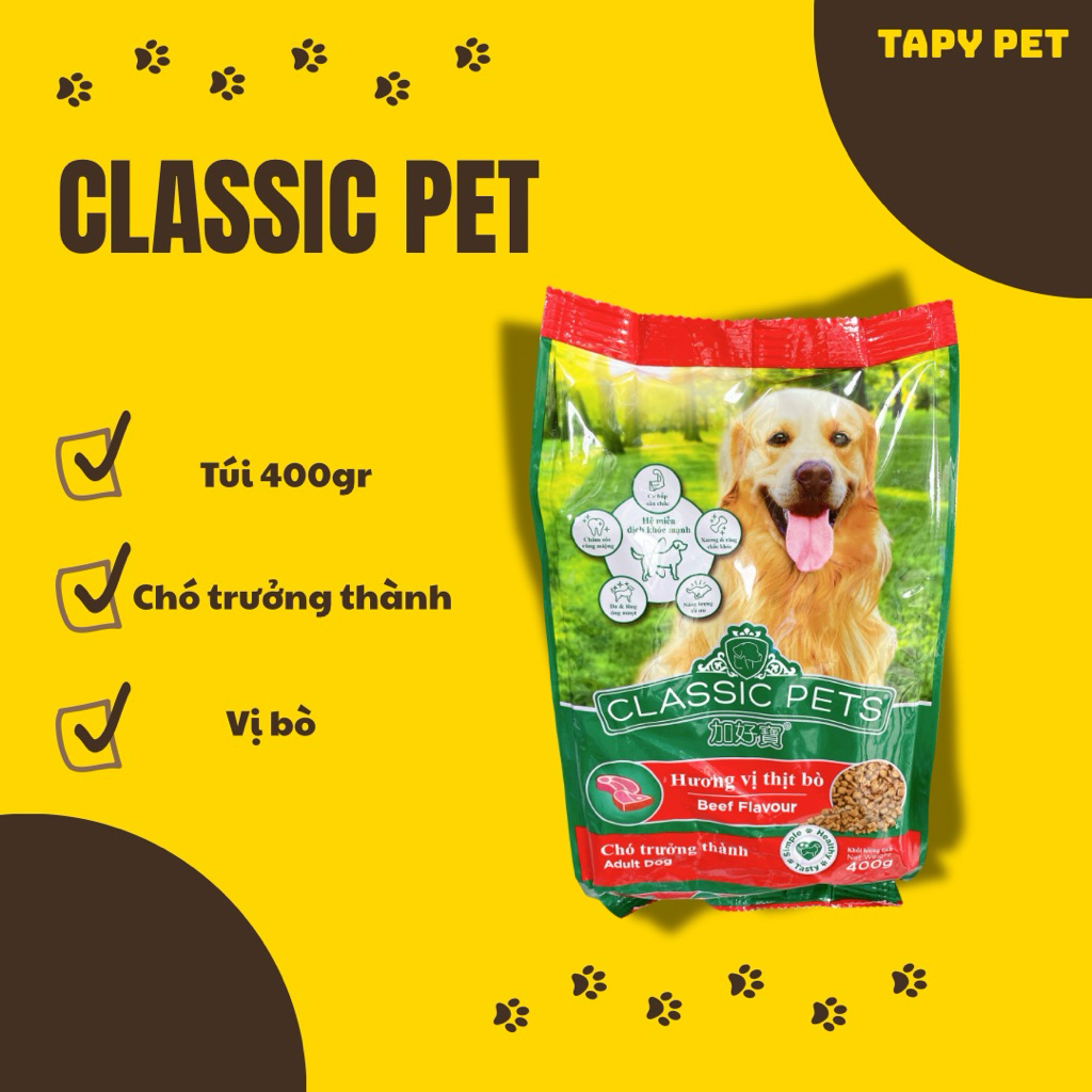 Thức Ăn Hạt Cho Chó CLASSIC PETS