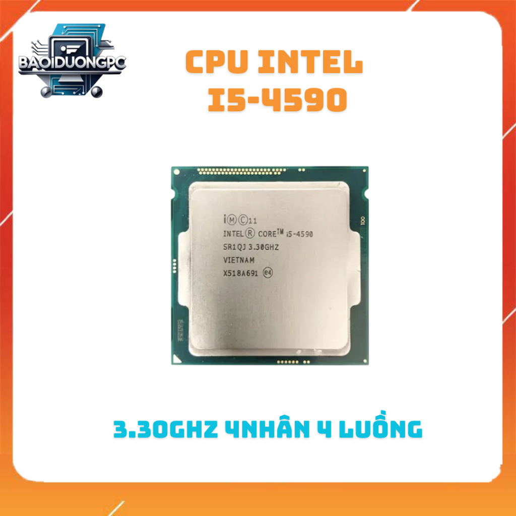 CPU Intel I5-4590 Hàng Bóc Máy