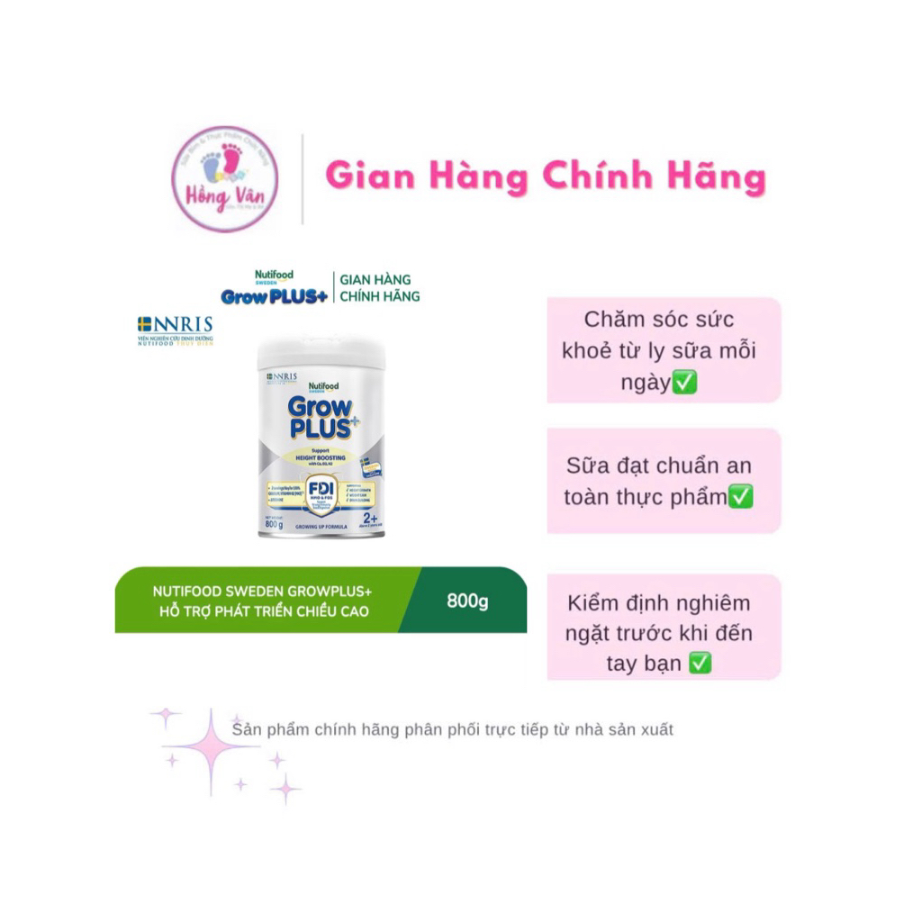 {Hot} Sữa Grow plus Bạc  số 1-2 + pha sẵn 110ml cho bé
