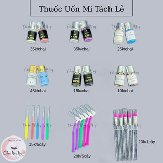  Uốn mi tách lẻ đủ loại- có chia sẻ kỹ thuật 