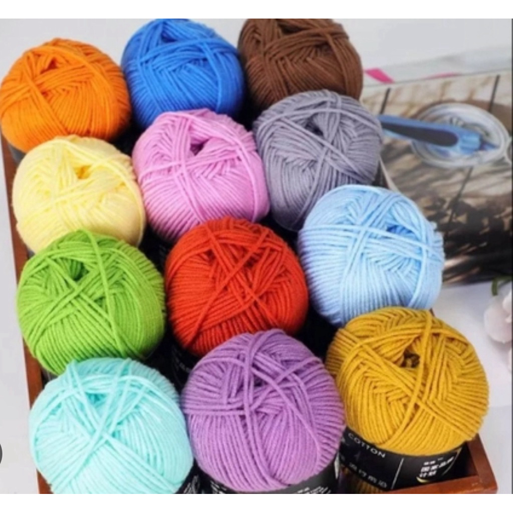 Len Milk cotton 125g