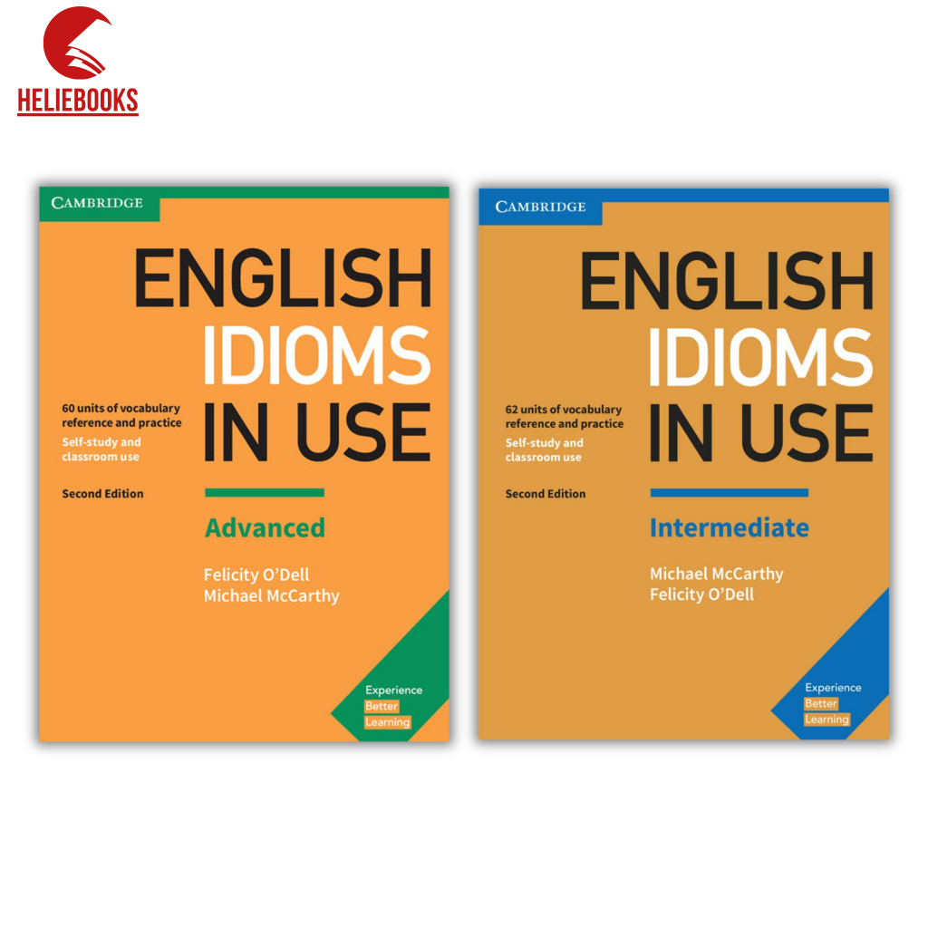 Sách - English Idioms in Use (Second Edition) - Intermediate, Advanced - Bản in màu laser đẹp