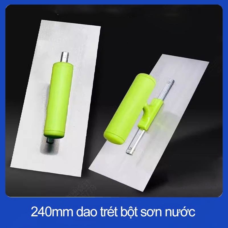 dao trét bột sơn nước Lau bùn, lau chùi, lau chùi, cạo bùn, đẩy sơn công trường.