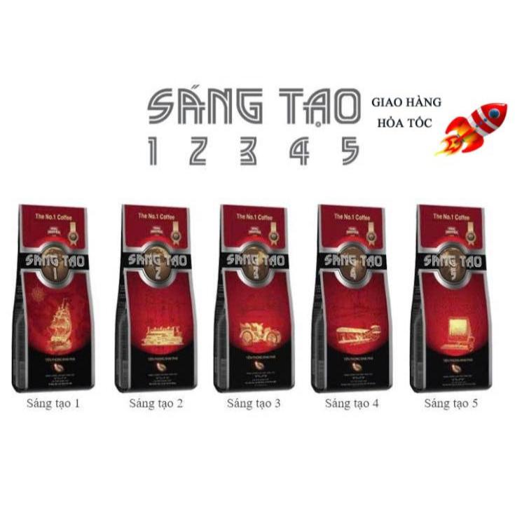 Cà phê Rang xay Trung Nguyên - Cà Phê Sáng Tạo 1 2 3 4 5