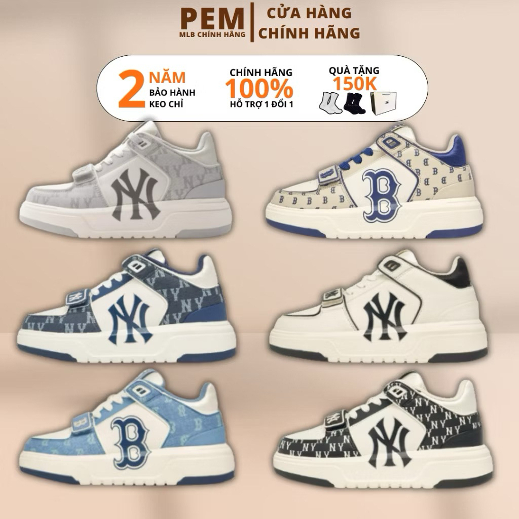 [ Cam Kết Chính Hãng ] Giày sneaker MBL liner mid đủ mẫu cho nam nữ