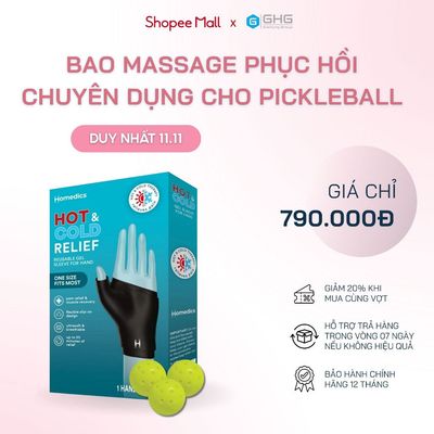 Bao massage phục hồi chuyên dụng cho người chơi Pickleball