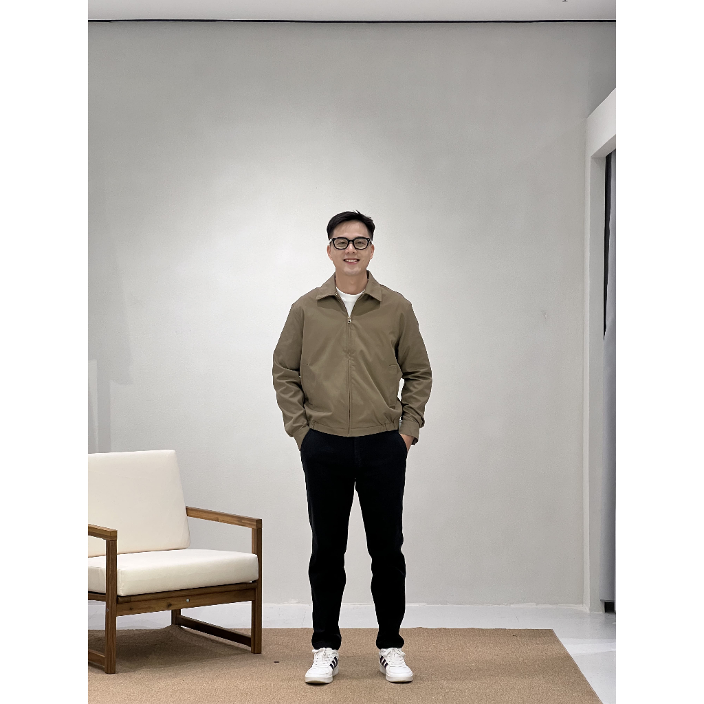 Áo khoác Khaki 2 lớp BADASS túi khóa thêu logo Công Nghệ Cao Cấp Heattech, mềm mịn, Cản Bụi AKHTK616 Cản Gió, Giữ ấm | BigBuy360 - bigbuy360.vn