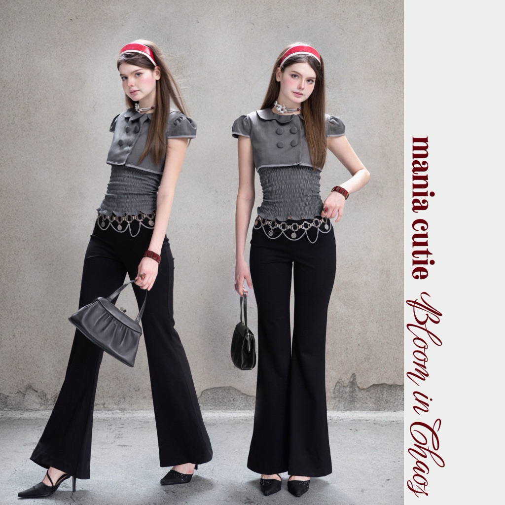 Slenda pants | Quần ôm ống loe | Mania Cutie