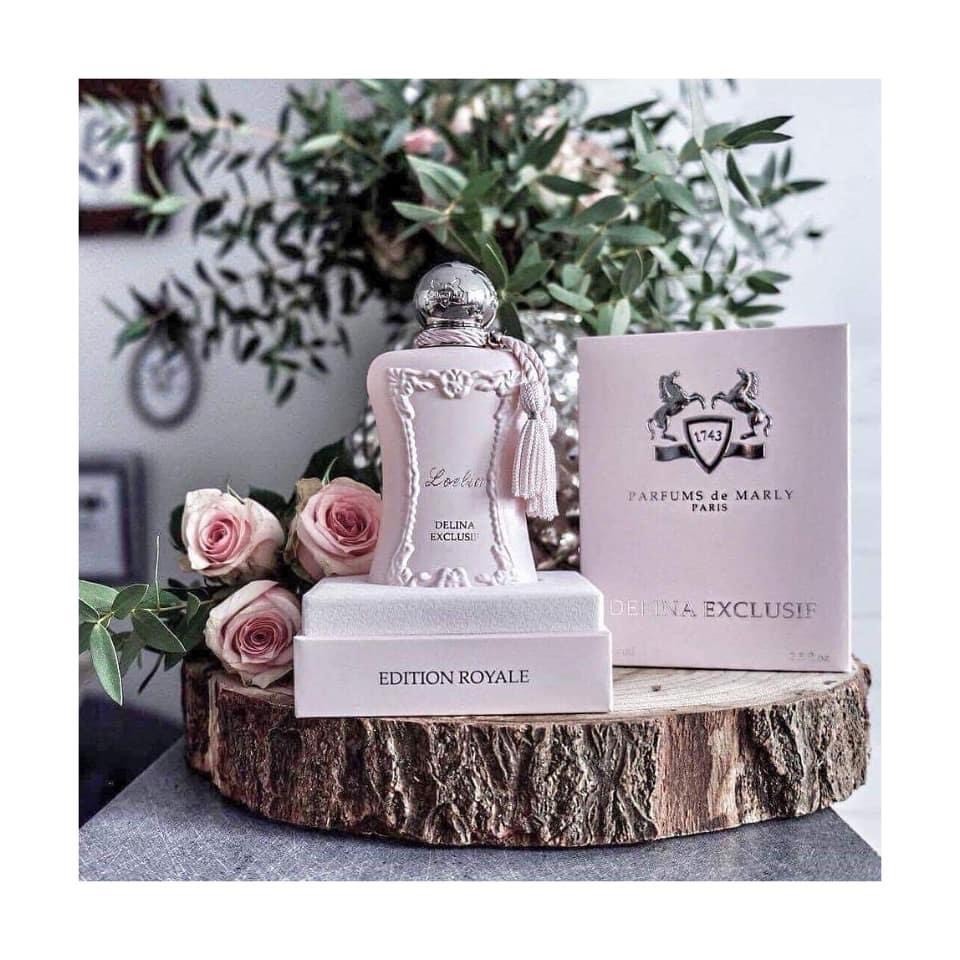 (𝗩𝗶𝘃𝗶𝗮𝗻'𝘀 𝗖𝗼𝗿𝗻𝗲𝗿) Nước hoa fullsize 𝗣𝗮𝗿𝗳𝘂𝗺𝘀 𝗗𝗲 𝗠𝗮𝗿𝗹𝘆 𝗗𝗲𝗹𝗶𝗻𝗮 𝗘𝘅𝗰𝗹𝘂𝘀𝗶𝗳 𝗘𝗗𝗣 75ml