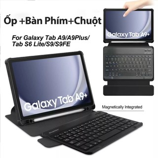  Ốp Bàn Phím Samsung Tab A9+ S10FE S10 Lite Vỏ Bàn Phím Cảm Ứng Từ Tính Cho Samsung Galaxy Tab S6Lite S9 S9FE 