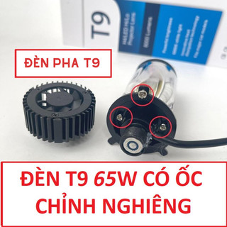  Đèn Pha T9 Led Bi Cầu T9 Đèn Led Pha XE Máy Oto Chân H4 Cắt Sáng Chống Chói Điện 12-24v siêu sáng Bảo Hành 12 Tháng 