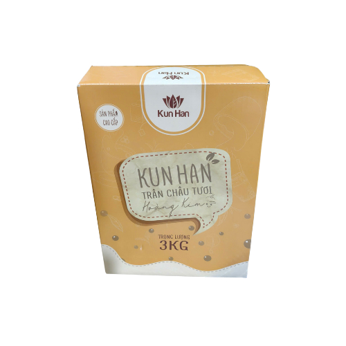 Trân Châu Hoàng Kim Kunhan 3kg - Trân Châu Tươi Minh Hạnh