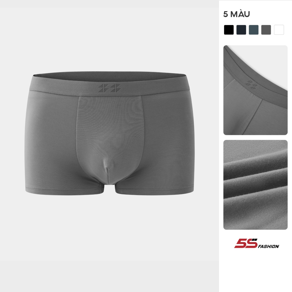 Quần Sịp Đùi Nam 5S FASHION, Vải Mềm Mịn, Thấm Hút Tốt, Giãn Thoải Mái, Thiết Kế Basic BOX25015-BOX25113