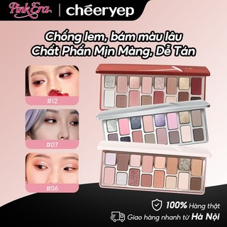  Cheeryep Perfect Diary Bảng phấn mắt 16 màu chống lem bám lâu phấn mịn dễ tán lên màu chuẩn  13g 