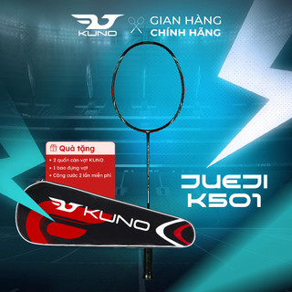  Vợt cầu lông KUNO JUEJI K501 vợt nhẹ 6u khung full carbon cao cấp vợt cầu lông công thủ toàn diện lưới căng sẵn 11KG 