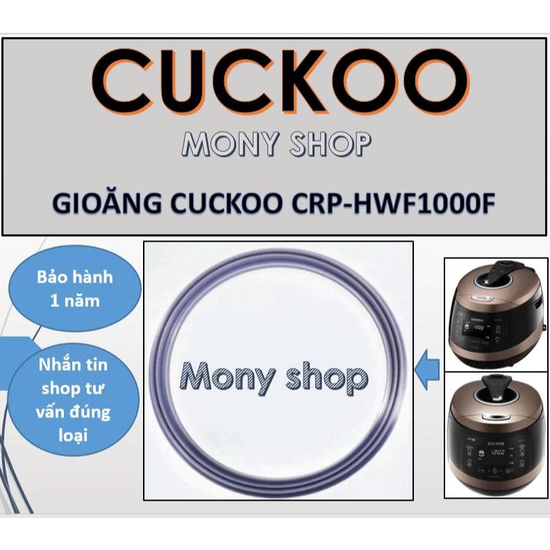 Bảo hành 1 năm Gioăng nồi cơm điện Cuckoo CRP-HWF1000F 1.8L
