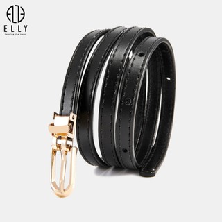 [Deal sang chảnh]  Dây lưng nữ cao cấp da thật ELLY – ED42