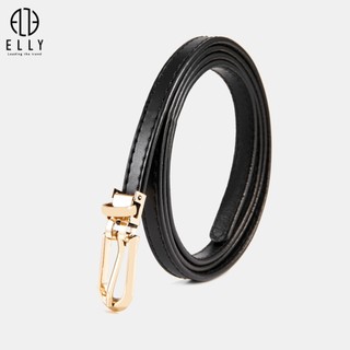 [Deal sang chảnh]  Dây lưng nữ cao cấp da thật ELLY – ED42