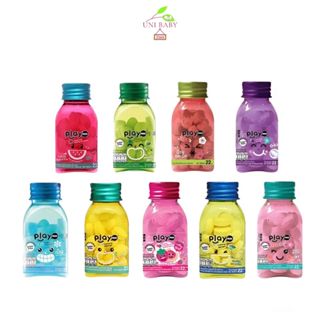  Kẹo the play more đủ vị kẹo ngậm không đường dưa hấu táo nho dâu tây xoài bạc hà hủ 22g 