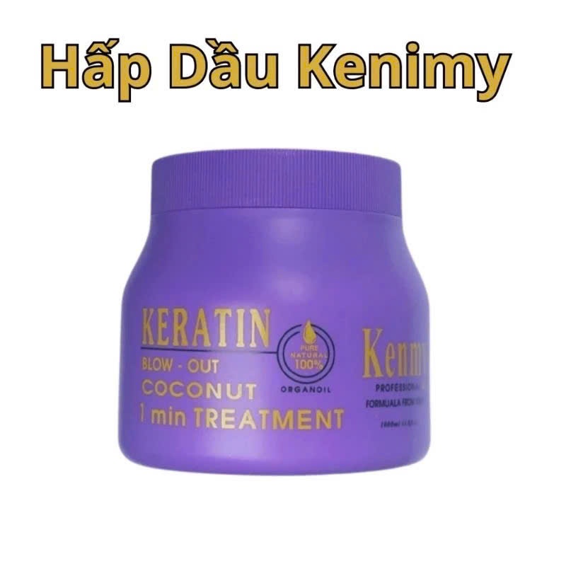 Hấp dầu tóc Ủ tóc xả tóc Kenimy Hương Đào