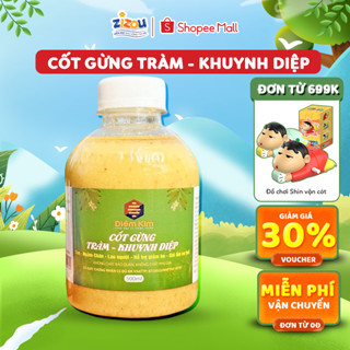  Cốt Gừng Tràm Khuynh Diệp ZIZOU 500ml – Nước Tắm Giữ Ấm Cho Bé Ngâm Chân Thư Giãn Ngừa Cảm Tăng Đề Kháng 