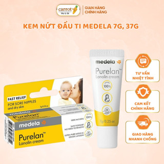  Kem Bôi Nứt Đầu Ti Medela Purelan An Toàn Cho Mẹ Và Bé Tuýp 7g 37g 