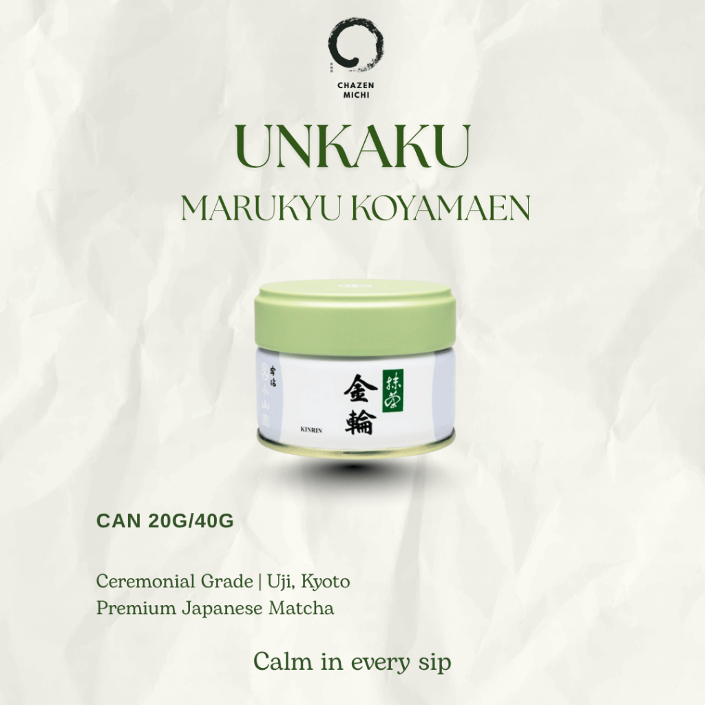 MATCHA UNKAKU - HÃNG MARUKYU KOYAMAEN THƯỢNG HẠNG NHẬT BẢN
