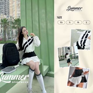  Set bộ áo khoác thời trang thể thao pickleball  tennis  golf  gym  cầu lông 