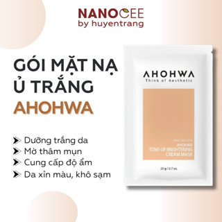 Mặt Nạ Ủ Trắng Dạng Kem AHOHAW - Dưỡng Da Trắng Sáng Tự Nhiên Giảm Thâm Nám 