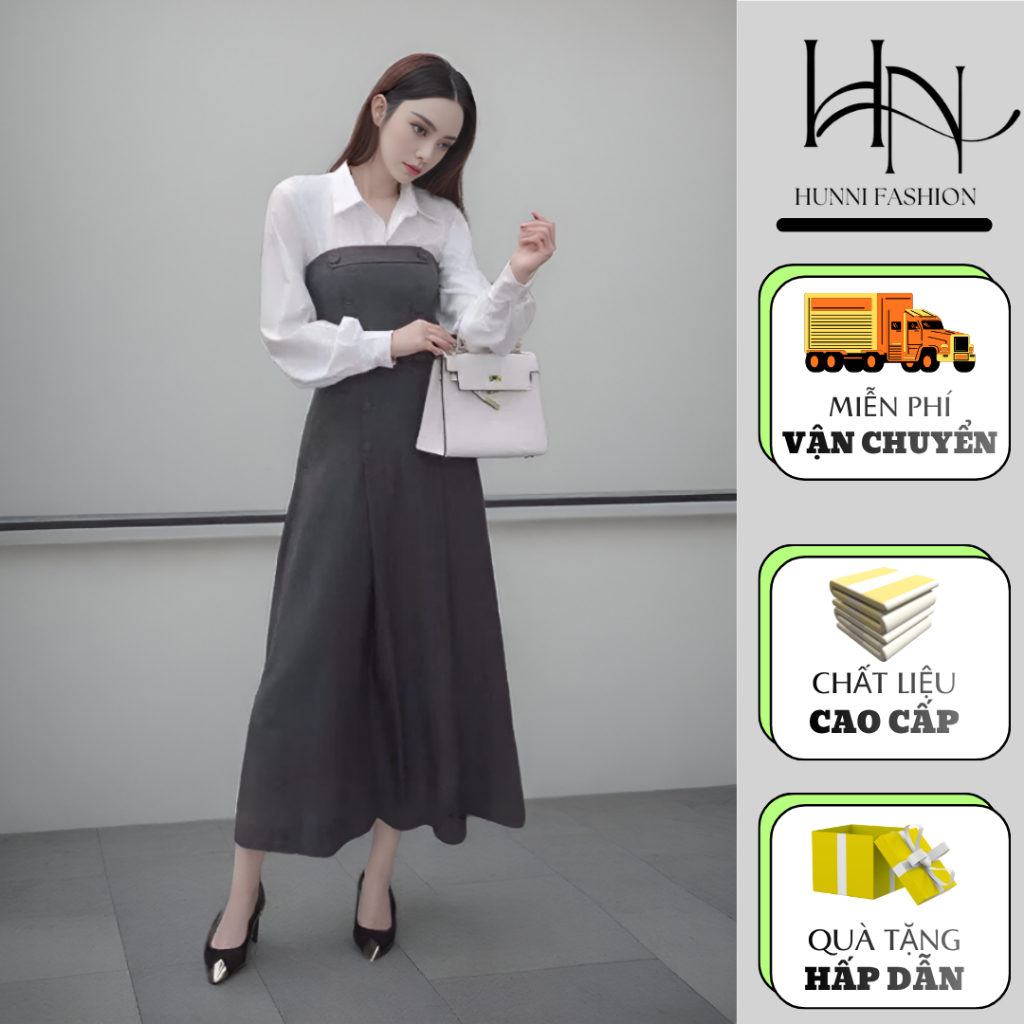 ĐẦM SƠ MI NỮ TAY NGẮN CÚP NGỰC – THANH LỊCH HIỆN ĐẠI CAO CẤP -  [VT24201H]