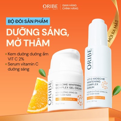 Combo Dưỡng Sáng Mờ Nám Chuyên Sâu (Serum + Kem Dưỡng Vitamin C)