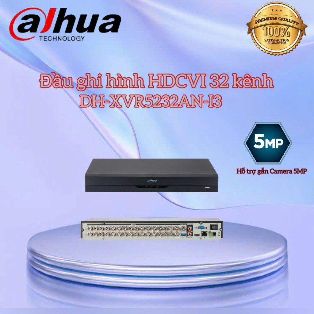 Đầu ghi hình Penta-brid 32 kênh DAHUA DH-XVR5232AN-I3 - HỖ TRỢ CAM ĐẾN 5MP