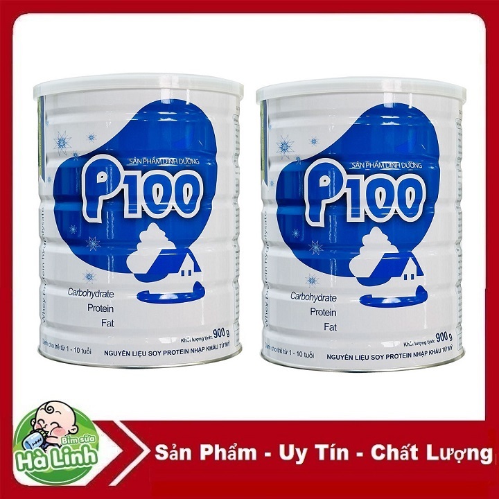 Combo 2 Lon Sữa P100 900g [Date 10/2027]
