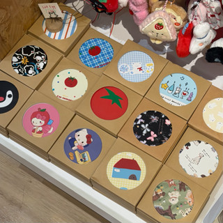  Đế Lót Ly  Miếng Lót Cốc Gốm Sứ 10.2cm Nhiều Mẫu 