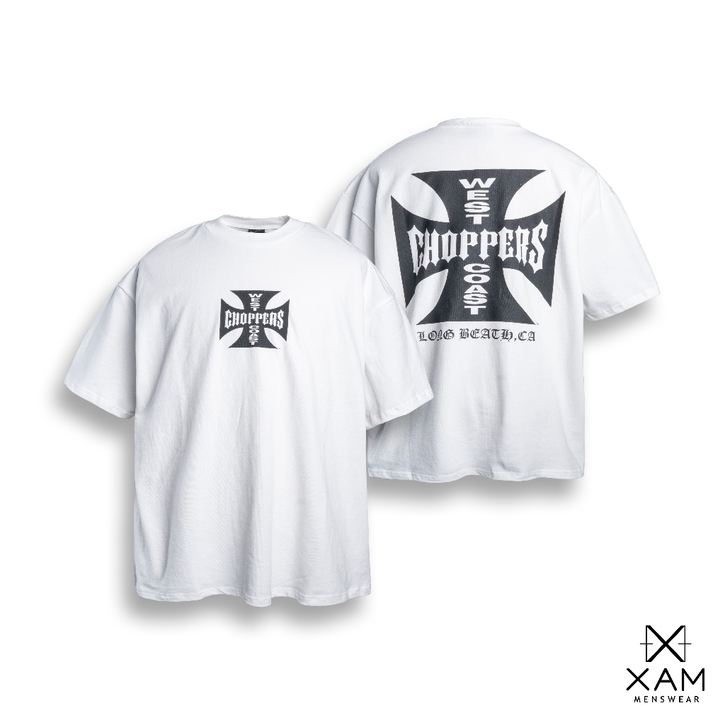 ÁO THUN WEST COAST CHOPPERS VINTAGE WASH - FORM OVERSIZE