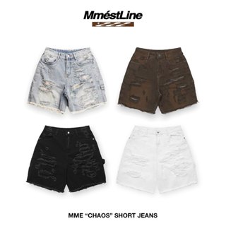  Quần short MMESTLINE "CHAOS" Short Jeans Fit Premium Denim Wash 