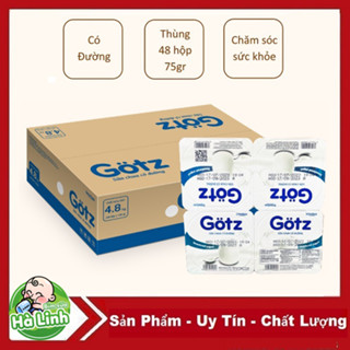  Thùng 48 Hộp Sữa Chua Gotz Có Đường 750g. 