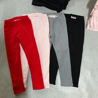  00061 Quần legging lót lông bé gái nhí bảng màu mới 