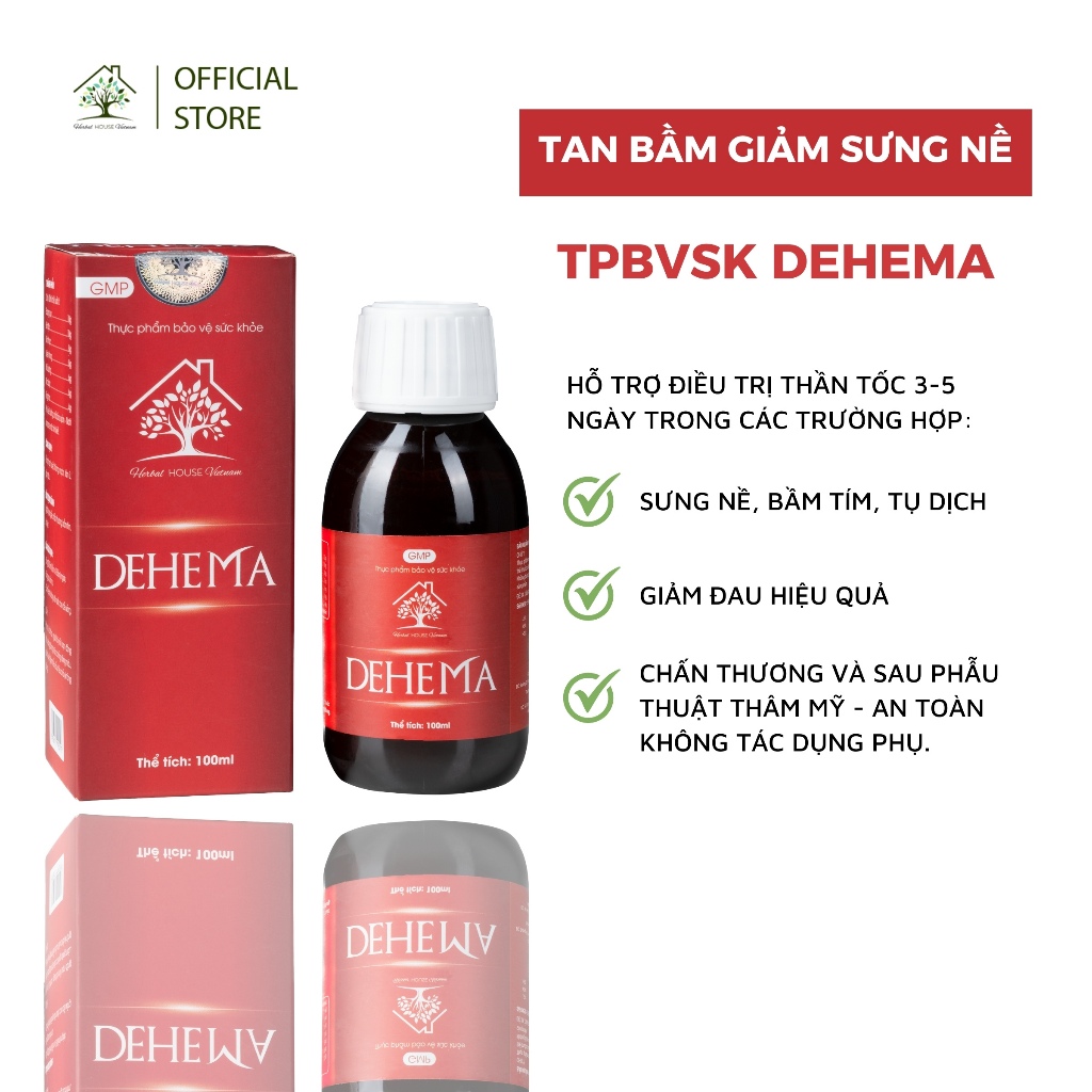 TPBVSK Dehema 100ml - HERBAL HOUSE VIETNAM