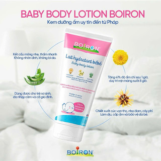 [nhập khẩu]Sữa Dưỡng Thể Cho Bé Boiron 200ml– Giúp Dưỡng Ẩm Làm Mềm Da An Toàn Hàng Ngày