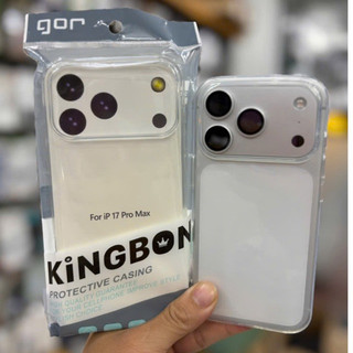Ốp Lưng iPhone Dẻo Trong Suốt Cao Cấp Cho  iPhone  11 đến 17 Pro Max Chính Hãng GOR KiNGBON