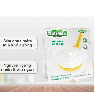 (Giao HCM)Sữa chua ăn Nu.ti.milk .Thùng  48 hũ  (Date 9-7-2026)