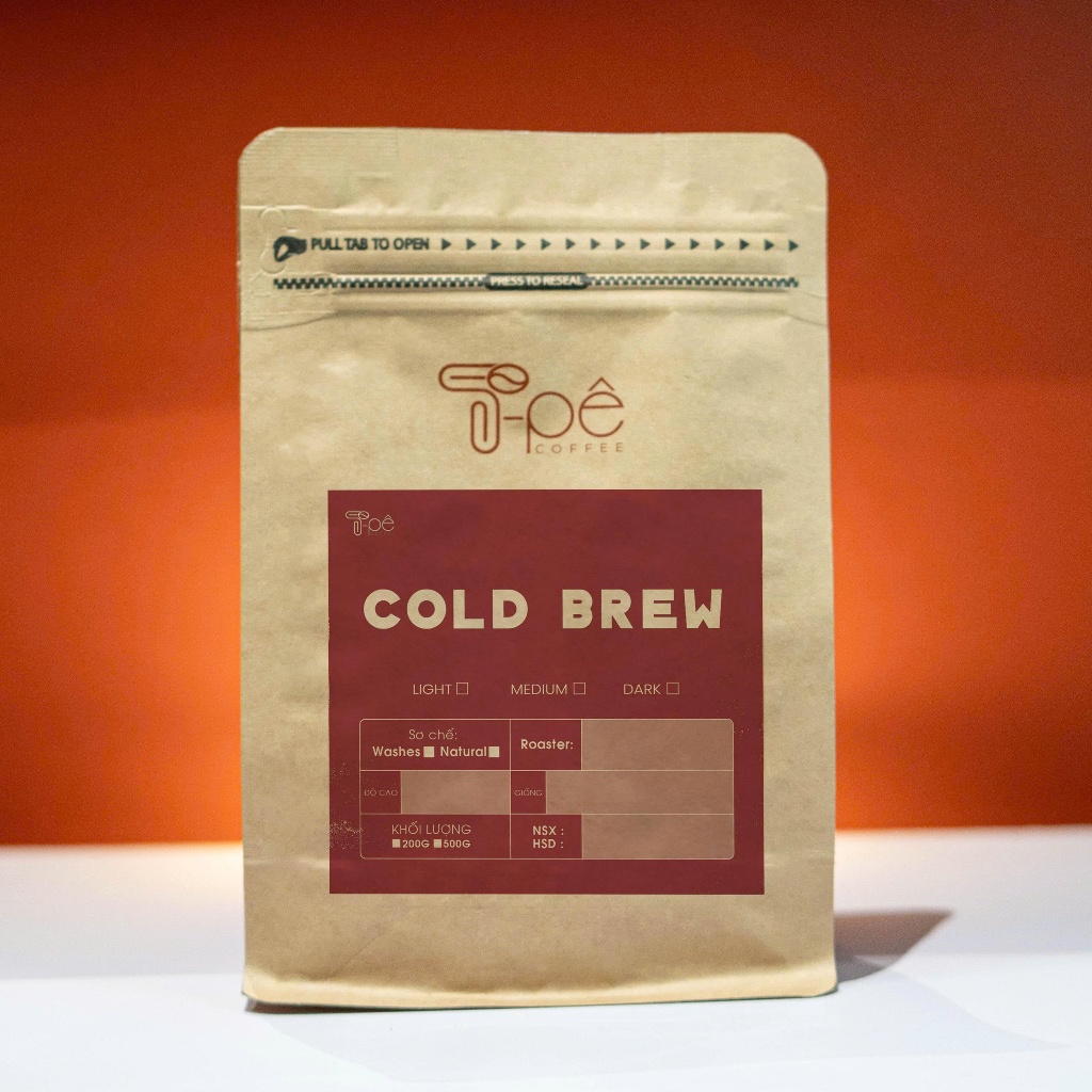 Cà Phê ủ Cold Brew - Arabica - T Pê Coffee
